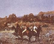 Stefan Luchian The Last race oil painting